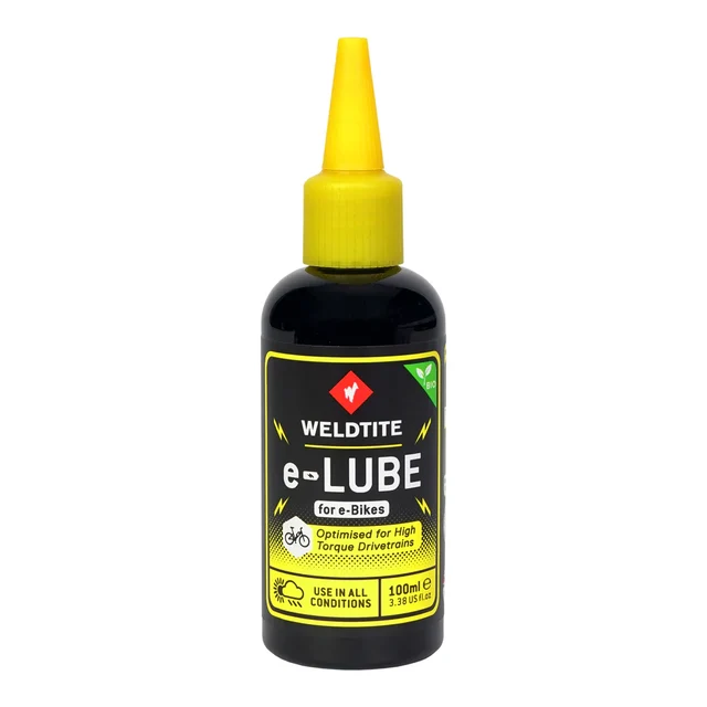 Weldtite E-Lube Olje 100 ml 100 ml, kjedeolje for elsykler og e-MTB 