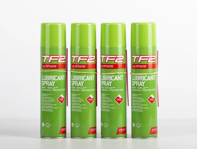 Weldtite 4 PACK Kjedespray 400 ml x 4, Norges mest solgte smøring! 