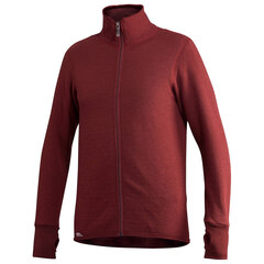 Woolpower Full Zip Jacket 400 Jakke Autumn Red, Str. XS