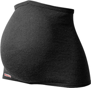 Woolpower Belly Warmer 200 Magen varmere Sort