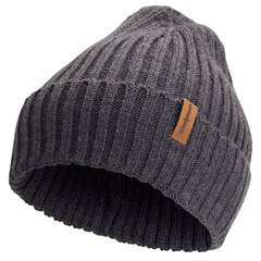 Woolpower Beanie Rib Lue Grey, Str. Onesize