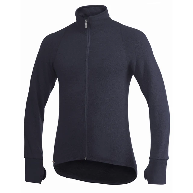 Woolpower Full Zip Jacket 400 Jacka Dark Navy, Str. S 