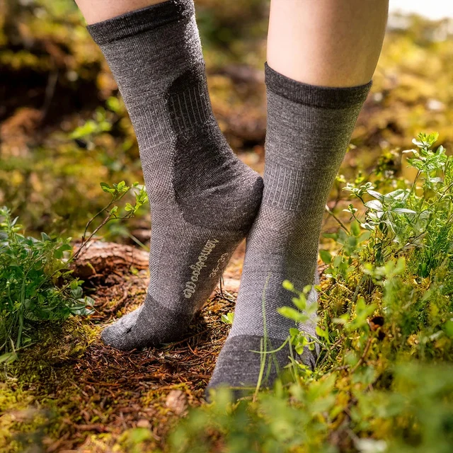 Woolpower Skilled Liner Classic Sokker Grå, Str. 36-39 