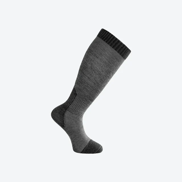 Woolpower Skilled Liner Knee-High Sokker Grå, Str. 36-39 