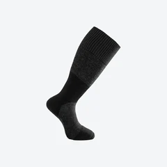 Woolpower Skilled Knee-high 400 Sokker Sort, Str. 36-39