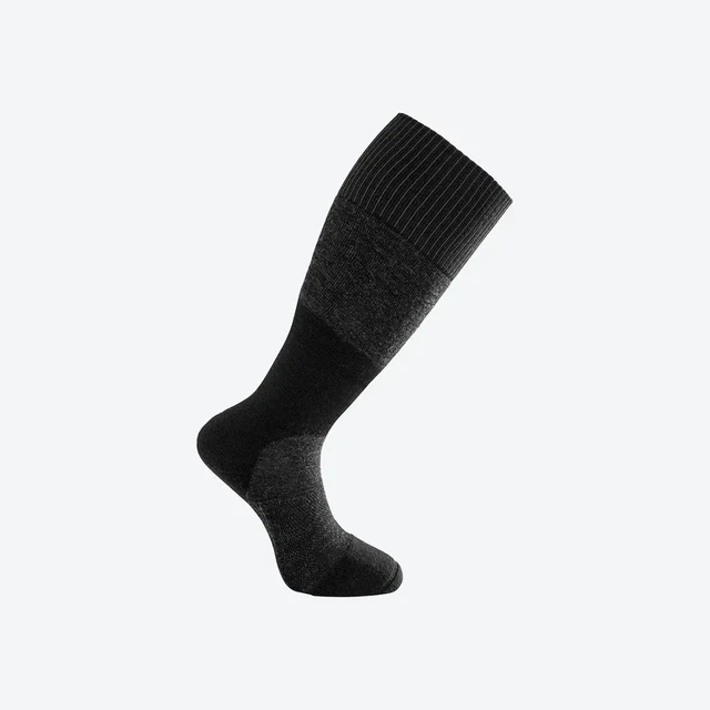 Woolpower Skilled Knee-high 400 Sokker Sort, Str. 36-39 