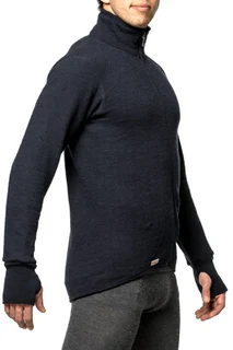 Woolpower Full Zip 600 Jakke Dark Navy, Str. 3XL