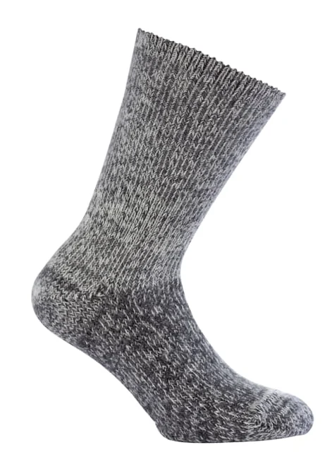 Woolpower Classic 800 Sokker Grey Melange, Str. 37-39 