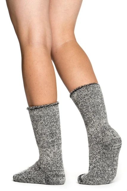 Woolpower Classic 800 Sokker Grey Melange, Str. 37-39 