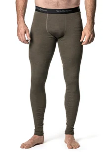 Woolpower Lite Herre Stilongs Grønn, Lite serie laget i 80% merino ull