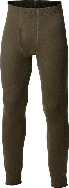 Woolpower Long Johns Fly 400 Stilongs Grønn, Str. XL 