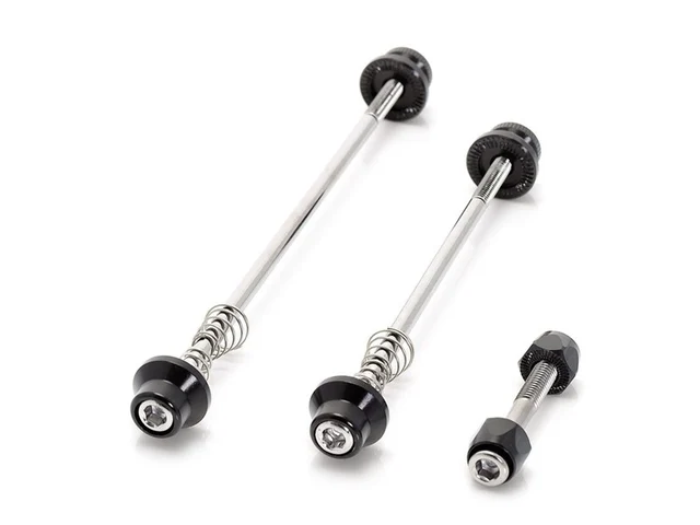 XLC Hurtigkobling Sett Sort, alu, 5mm unbrako 