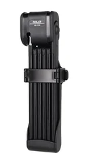 XLC LO-F50 Foldbar Lås Blå, Nøkkel, 800 mm, 7/15, 830 gram