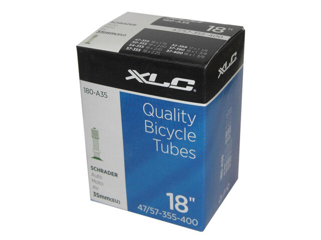 XLC 18" x 1,75 - 2,125 BMX Slang Butyl, 35 mm Schrader 