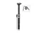 XLC SP-T010 125mm Dropper Sadelstolpe L=400mm, 30.9mm