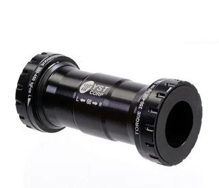 YST BB-2010 Reparasjons Kranklager &#216;24 Sort, alu, BB set for 68/73mm