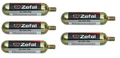 Zefal 25g CO2 Patroner 5 stk, Gjenget