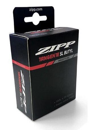 Zipp Butyl Racerslange 700 x19-25 mm, 37 mm prestaventil, 80 gr
