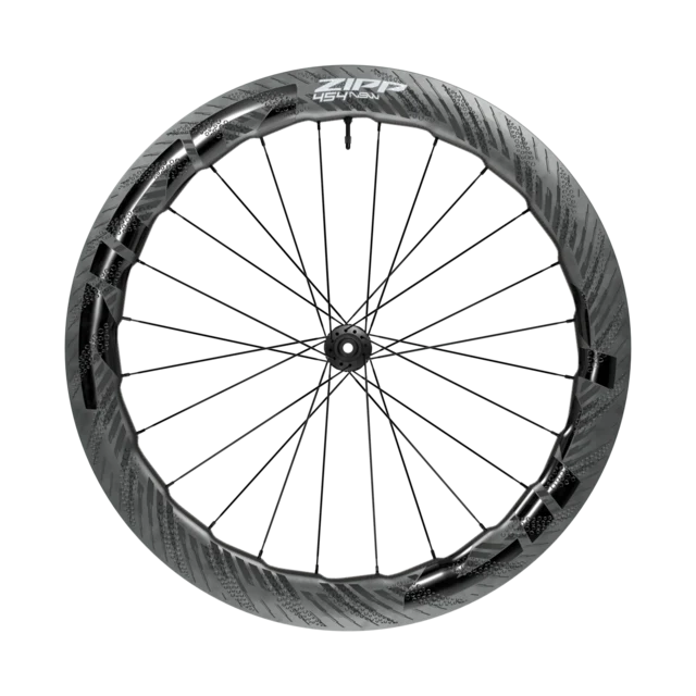 Zipp 454 NSW Tubeless Disc Framhjul Keramiska lager, 53/58mm 