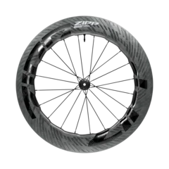 Zipp 858 NSW Tubeless Disc Framhjul Keramiske lagre, 82/85mm