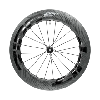 Zipp 858 NSW Tubeless Disc Framhjul Keramiske lagre, 82/85mm
