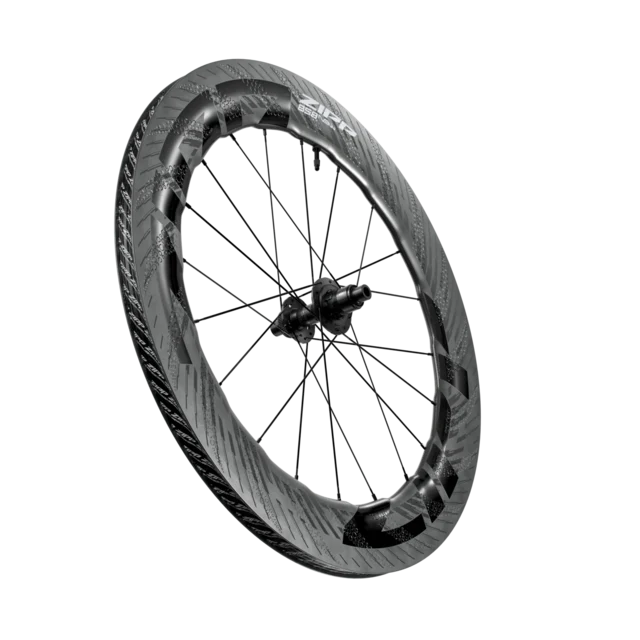 Zipp 858 NSW Tubeless Disc Bakhjul Keramiske lagre, 82/85mm, Shimano/SRAM 
