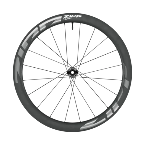 Zipp 404 S Framhjul Karbon, TLR, Mørk grå logo