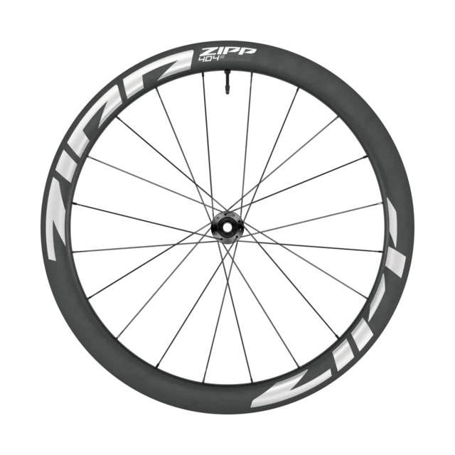 Zipp 404 S Framhjul Karbon, TLR, Hvit logo 