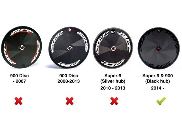 Zipp Super 9 Track Konverteringskit For Zipp 188 11-delt nav 