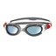 Zoggs Predator Flex Svømmebrille Sølv/Rød, Tinted Blue
