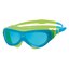 Zoggs Phantom Junior Svømmemaske Blå/Grønn, Blå linser